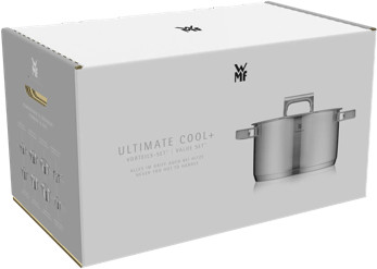 WMF Ultimate Cool Topfset 5-teilig + Glasdeckel verpackung