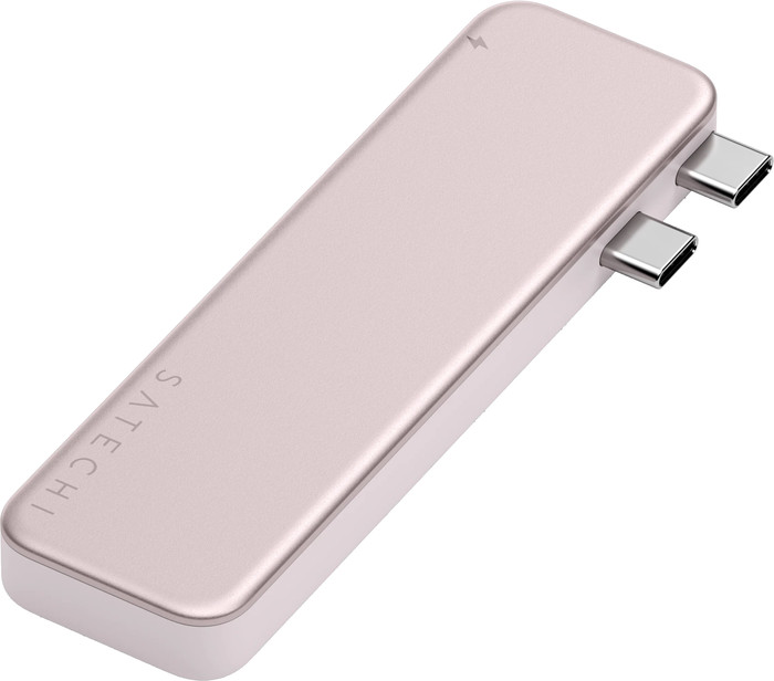 Satechi USB-C Snap Hub Blush rechte seite