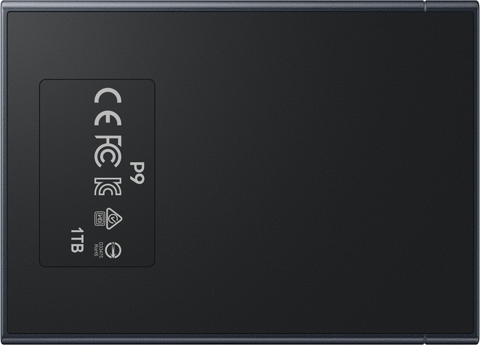 Samsung P9 Portable SSD 1 TB rückseite