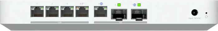 Ubiquiti UniFi Cloud Gateway Fiber rückseite