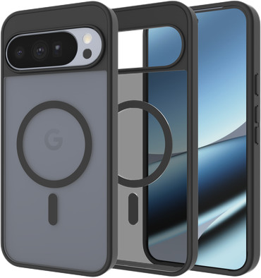 Just in Case Google Pixel 11 Pro XL / 10 Pro XL Backcover mit Magnet Schwarz innen