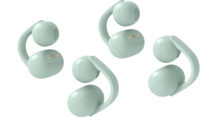 Sony LinkBuds Clip Grün Doppelpack Main Image