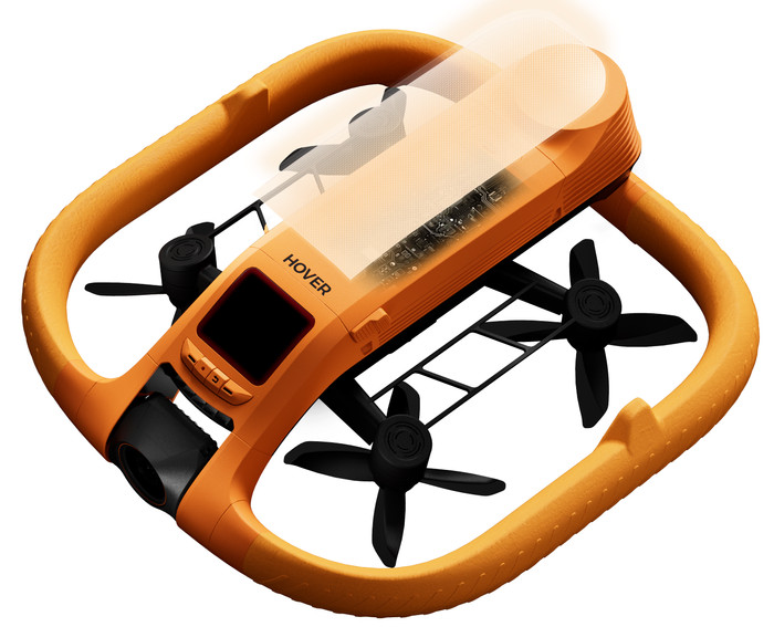 HOVERAir Aqua Basic Combo linke seite