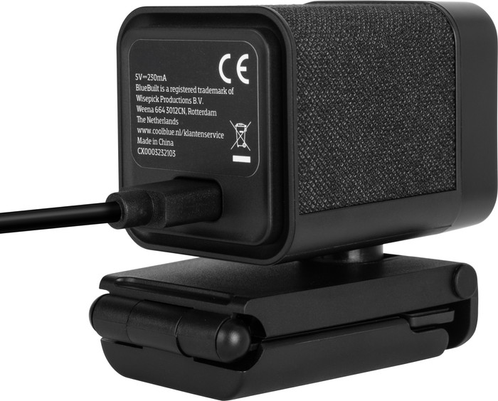 BlueBuilt Full HD Webcam rückseite