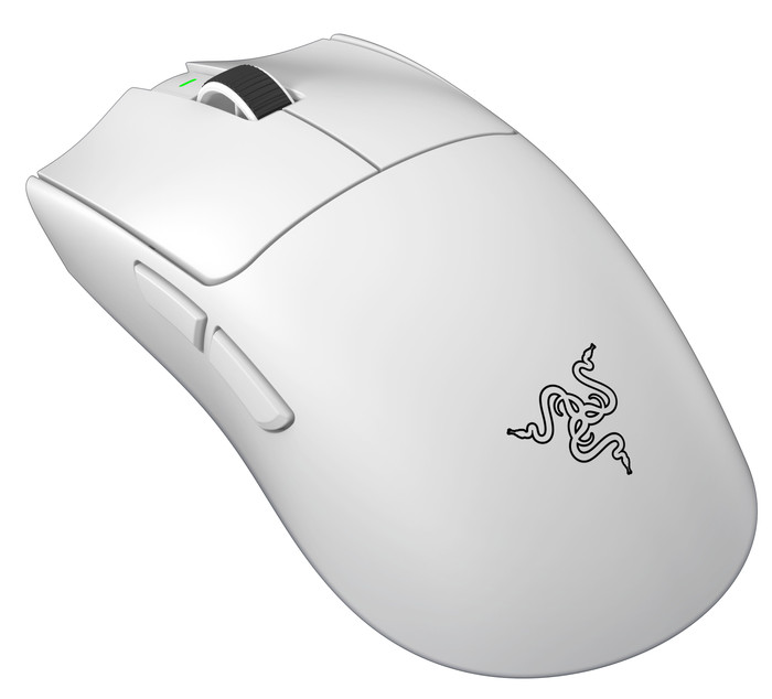 Razer Viper V4 Pro Wireless Gaming Mouse White left side
