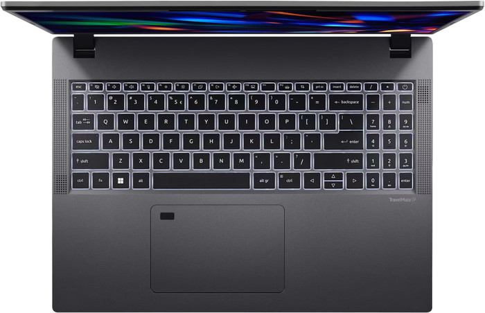 Acer TravelMate P2 16 TMP216-51-G2-TCO-77R7 QWERTY [Englische Tastatur] oberseite