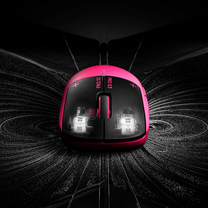 Logitech G PRO X3 SUPERSTRIKE LIGHTSPEED Rosa visueller lieferant
