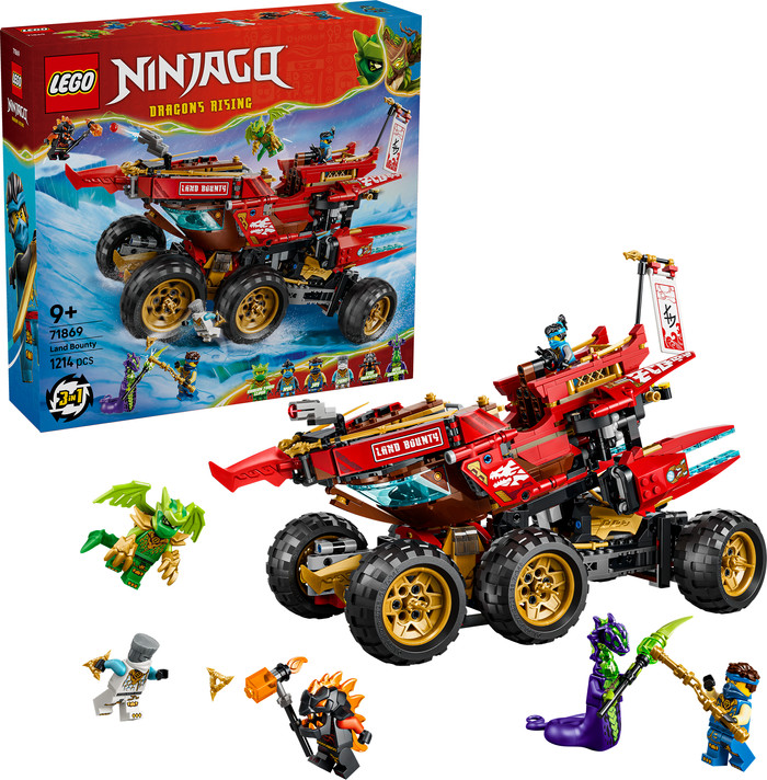 LEGO Ninjago Wüstensegler 71869 rechte seite