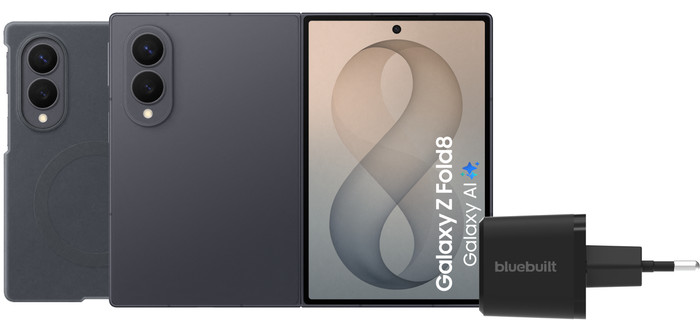 Samsung Galaxy Z Fold 8 512GB Black 5G + Accessory Pack Main Image