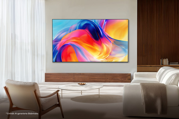 Samsung 43 Zoll Mini-LED M70H 4K (2026) produkt in gebrauch