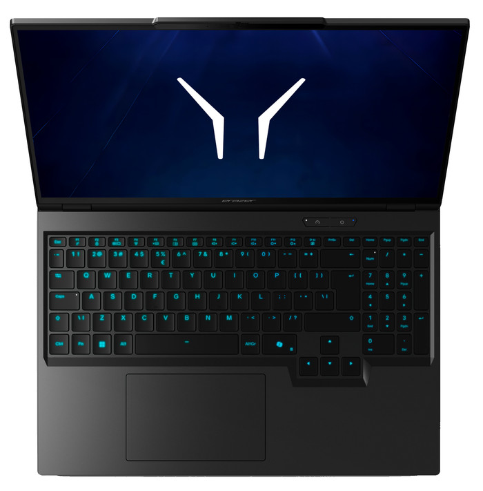 ERAZER Beast 16 X15 Ultimate - 6000070 - 16" - AMD Ryzen 9 - 32GB RAM/1TB SSD - RTX 5090 oberseite