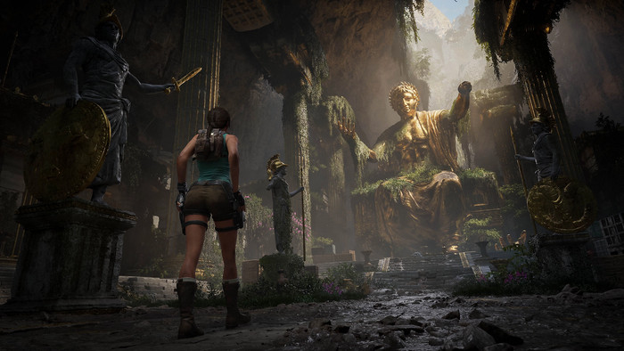 Tomb Raider: Legacy of Atlantis PS5 product in use
