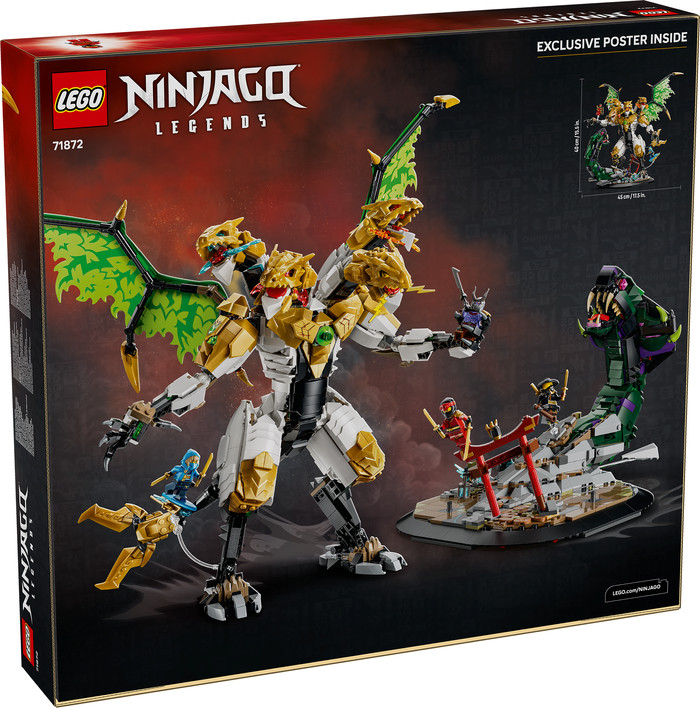 LEGO NINJAGO Ultra Dragon Battle 71872 packaging