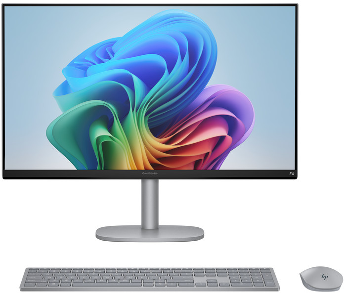 HP OmniStudio X All-in-One Next Gen AI 27-cs1077ng PC - 27'' - Intel Core Ultra 7 - 16GB RAM/1TB SSD vorne