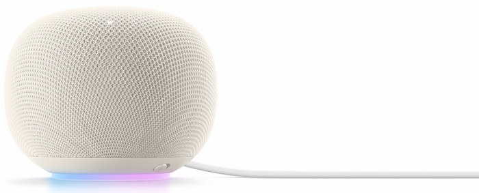 Google Home Speaker Cream back