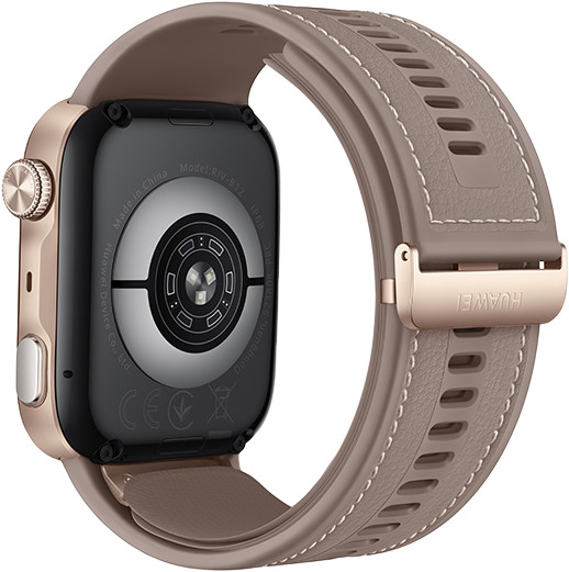 Huawei Watch D3 Cream back