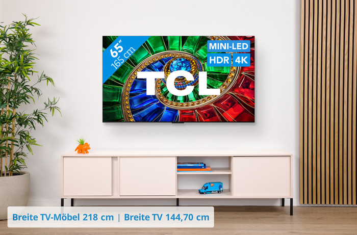 TCL RGB Mini-LED 65 Zoll RM7L (2026) visuelles Coolblue 1