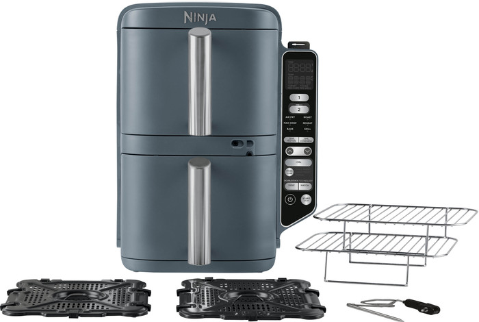 Ninja Double Stack XL Airfryer Blue detail