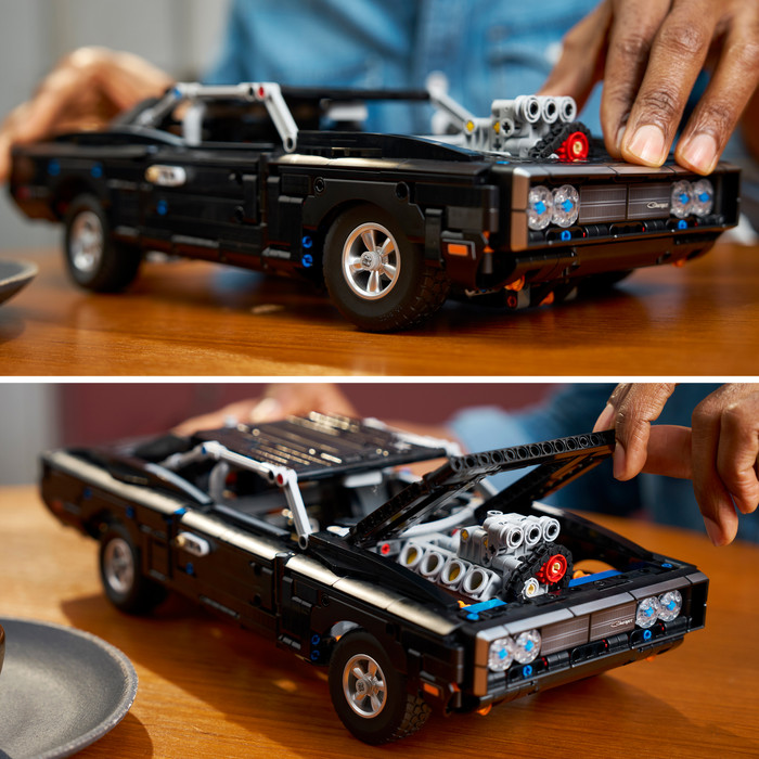 LEGO Technic Fast and Furious Dodge Charger R/T Auto 42231 produkt in gebrauch