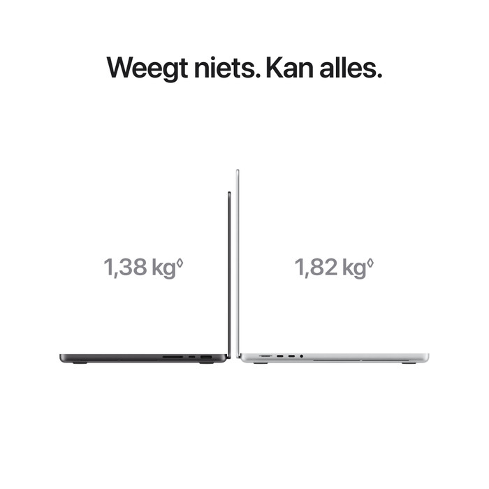 Apple MacBook Pro PROLED 16 inches M5 Pro (18 CPU / 20 GPU) 48GB/1TB Silver QWERTY visual supplier