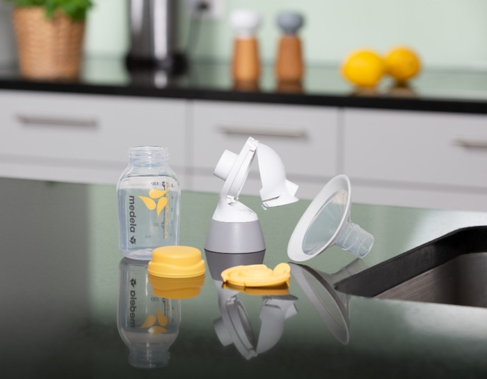 Medela Freestyle Mini Classic Double produkt in gebrauch