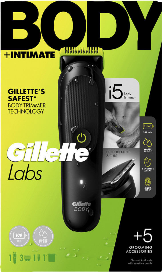 GilletteLabs i5 Body + Intimate verpackung
