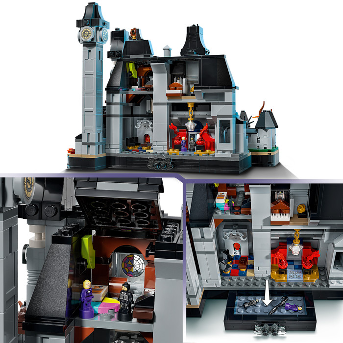 LEGO Wednesday Nevermore Academy 76788 detail
