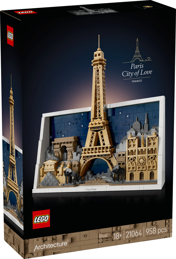 LEGO Architecture Paris - City of Love 21064 packaging