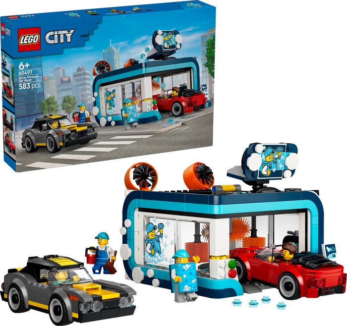LEGO City Waschstraße 60497 rechte seite