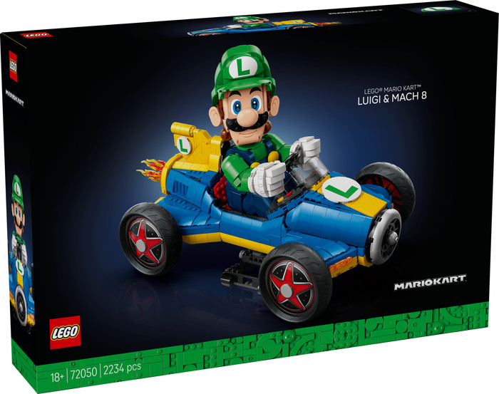 LEGO Super Mario Kart: Luigi & Turboflitzer 72050 verpackung