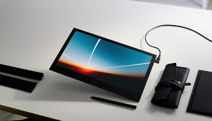 Wacom Movink 13 produkt in gebrauch