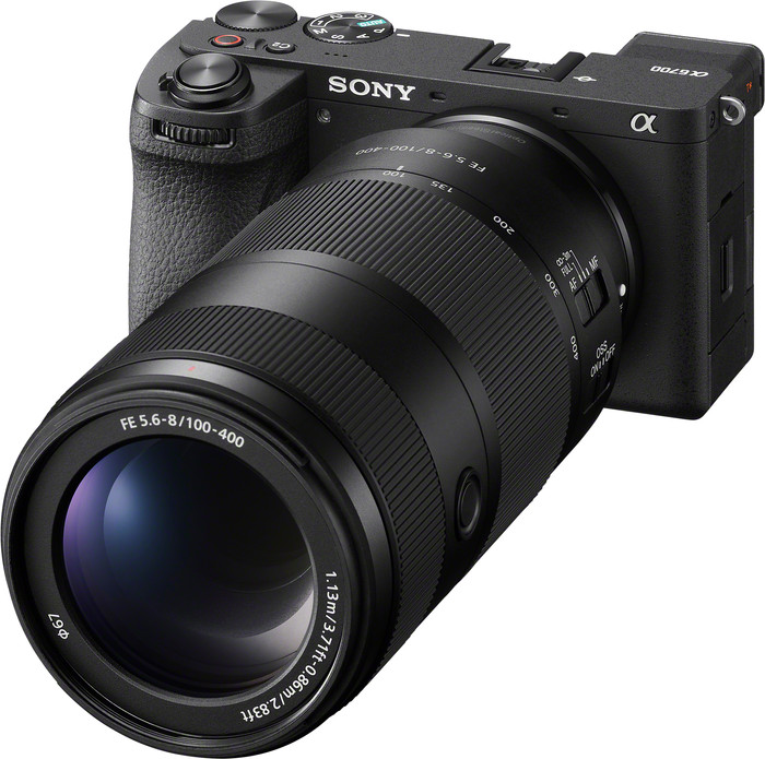 Sony FE 100-400mm f/5.6-8 OSS produkt in gebrauch