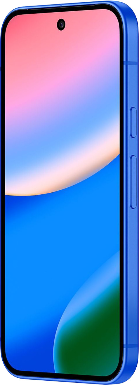 Google Pixel 10 256GB Blau 5G linke seite