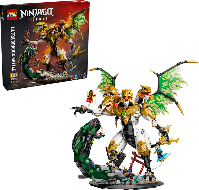 LEGO NINJAGO Ultra Dragon Battle 71872 right side