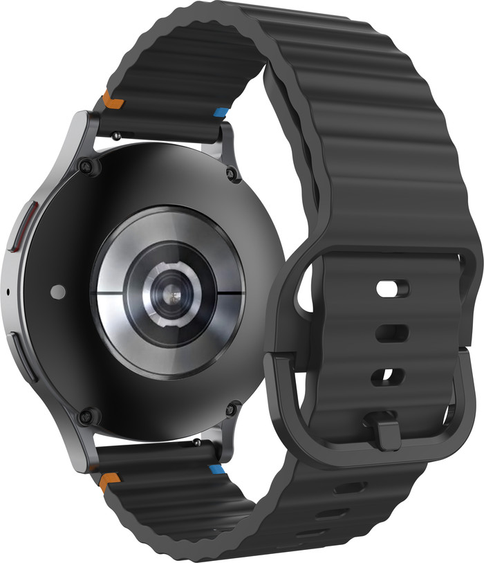 Just in Case Silikon-Armband Schwarz für Garmin Venu 3S / 4 41 mm detail