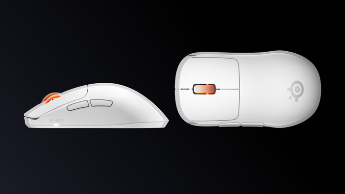 SteelSeries Sensei Pro WL Wireless Gaming Mouse White visual supplier