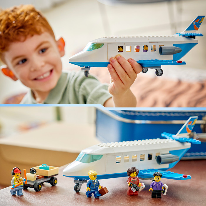 LEGO City Passagierjet 60492 produkt in gebrauch