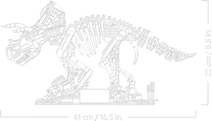 LEGO Jurassic World Dinosaur Fossils Triceratops 77985 visual supplier