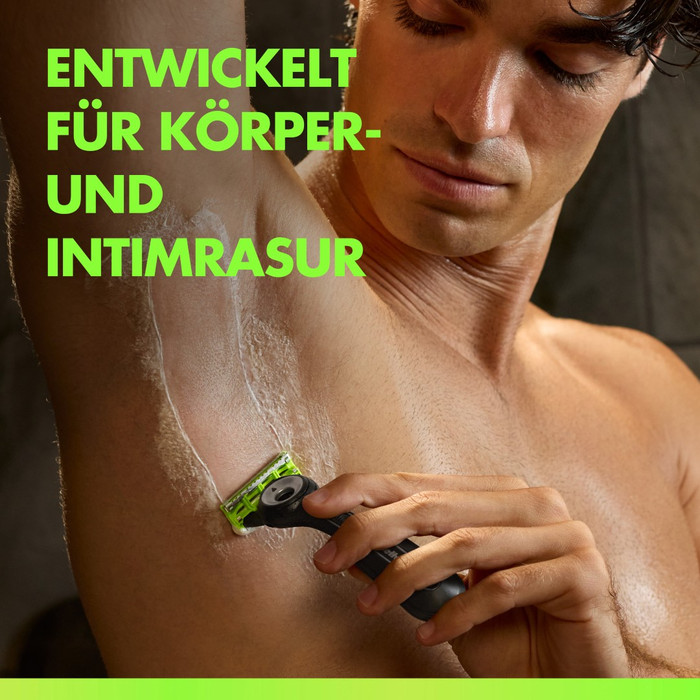 GilletteLabs Body Ersatzklingen (16 Stück) produkt in gebrauch