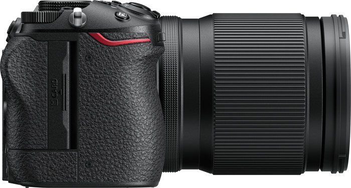 Nikon Z5IIC Schwarz + 24-105mm f/4-7.1 linke seite