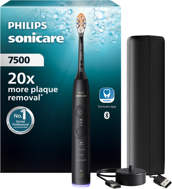 Philips Sonicare Series 7500 HX7421/13 Schwarz Main Image