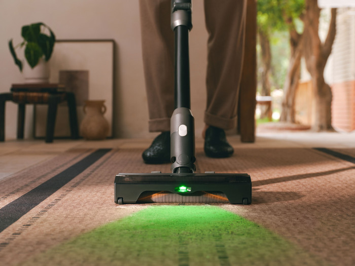 Roborock H60 Ultra produkt in gebrauch