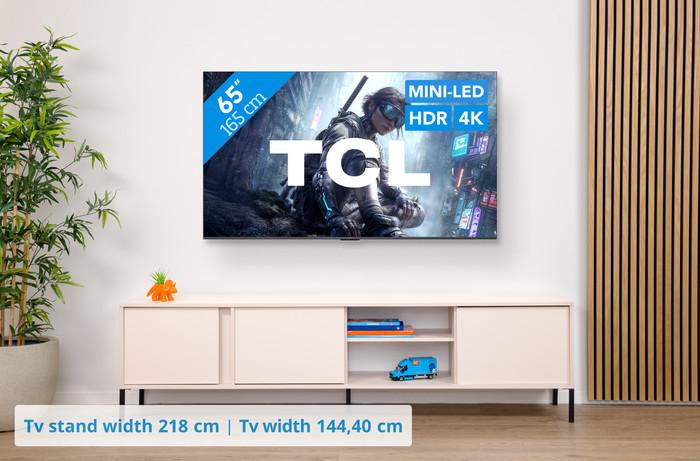 TCL QD Mini-LED 65 inches T8D (2026) visual Coolblue 1