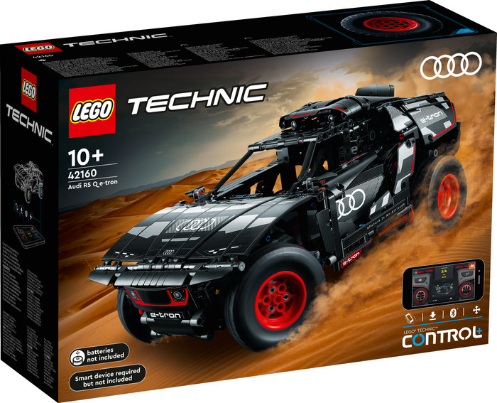 LEGO Technic Audi RS Q e-tron 42160 verpackung
