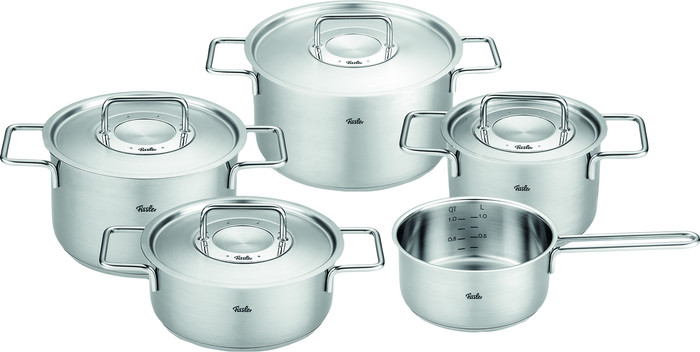 Fissler Pure Collection Topfset 5-teilig + Kasserolle Main Image