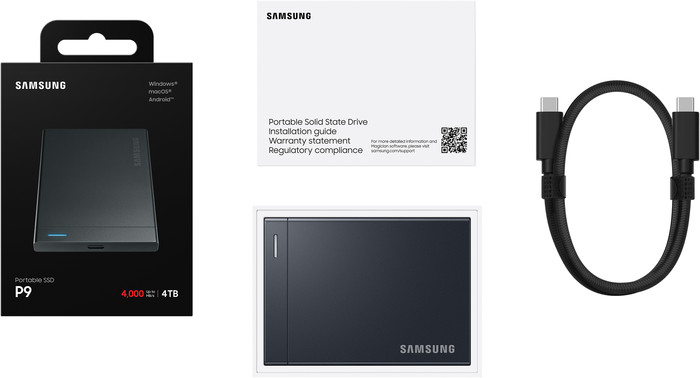 Samsung P9 Portable SSD 4 TB zubehör
