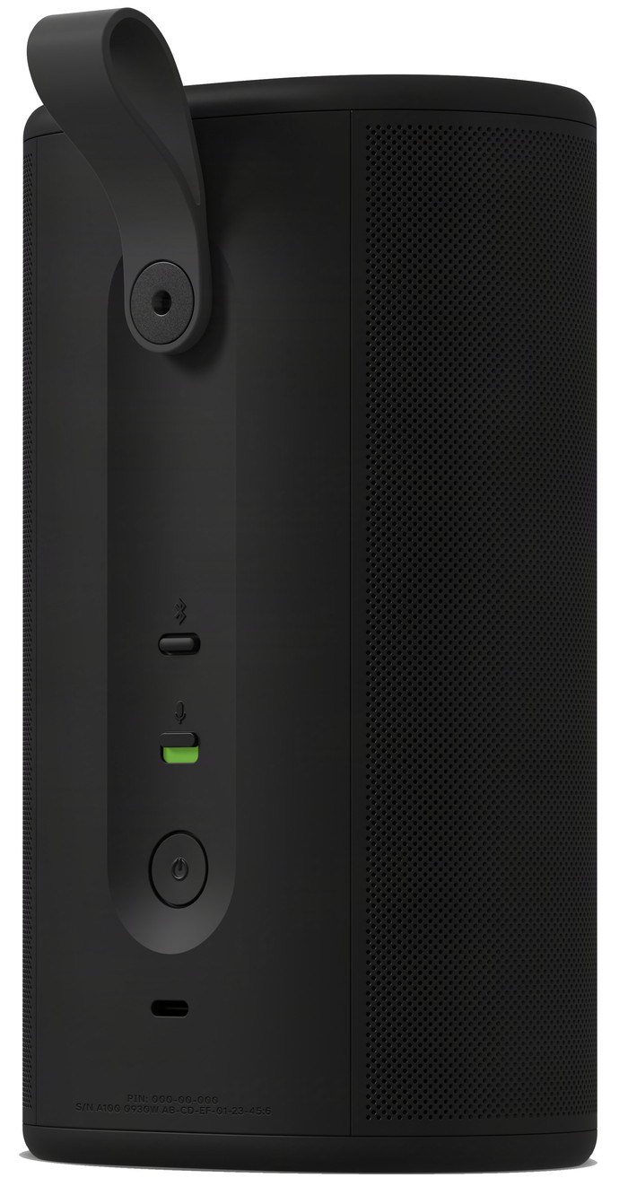 Sonos Play Schwarz rechte seite