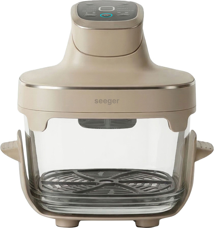 Seeger SGR1050SB Glas-Heißluftfritteuse Beige Main Image