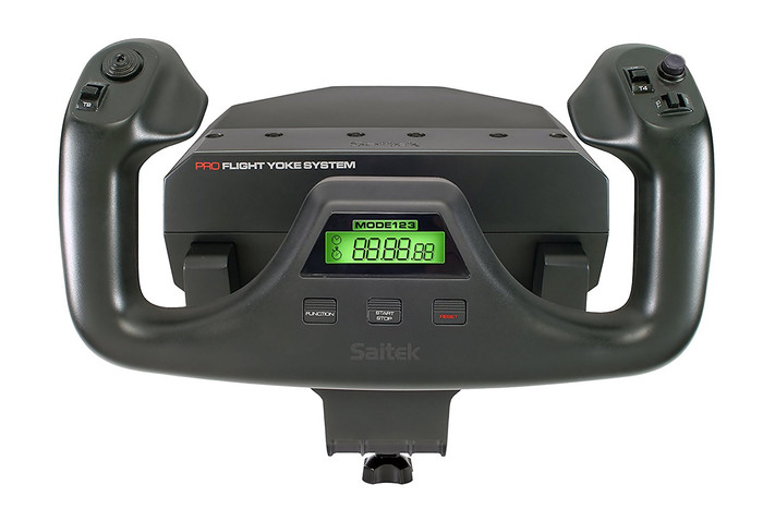 Saitek Pro Flight Yoke System front