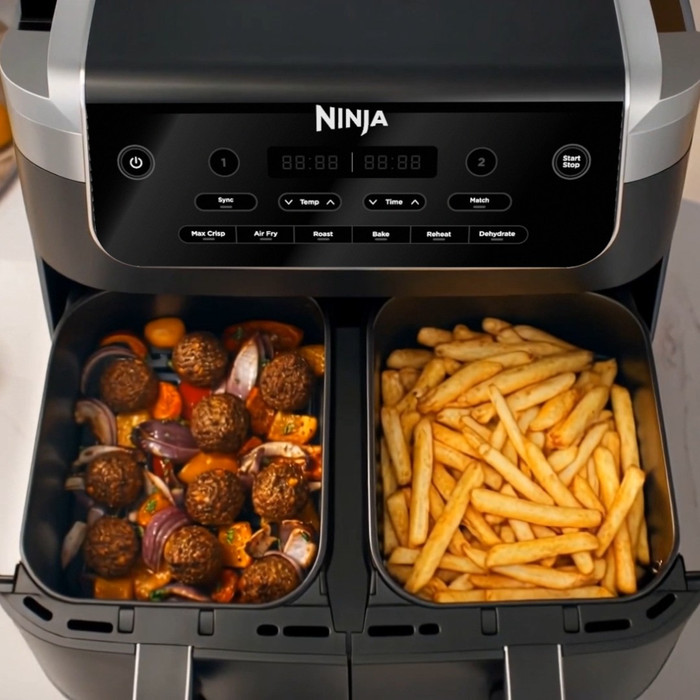 Ninja Dual Zone DZ801EU produkt in gebrauch